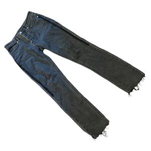 Burberry Dark Grey Jeans with cool 3d pocket details